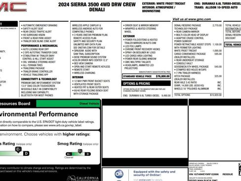 Used 2024 GMC Sierra 3500 Denali w/ Denali Reserve Package image 14
