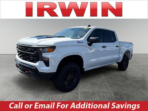 New 2026 Chevrolet Silverado 1500 Custom Trail Boss w/ LPO, Dark Essentials Package AWD/4WD image 1
