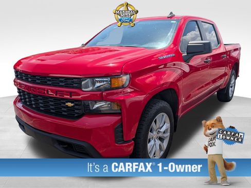 Used 2022 Chevrolet Silverado 1500 Custom w/ Safety Confidence Package AWD/4WD image 1