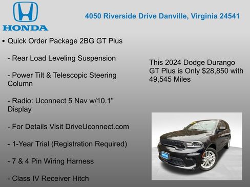 Used 2024 Dodge Durango GT image 32