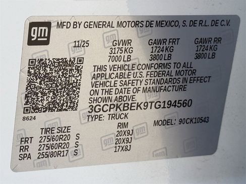 New 2026 Chevrolet Silverado 1500 Custom image 23