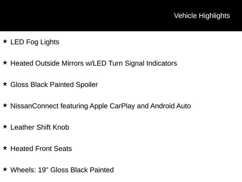Certified 2022 Nissan Altima 2.5 SR w/ Midnight Edition Package FWD image 8