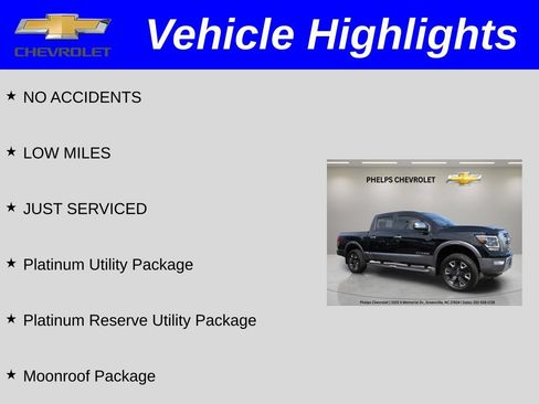 Used 2024 Nissan Titan Platinum Reserve w/ Moonroof Package AWD/4WD image 2