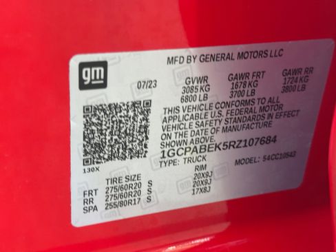 Used 2024 Chevrolet Silverado 1500 Custom RWD image 33