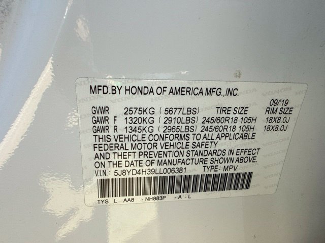 Used 2020 Acura MDX SH-AWD image 20