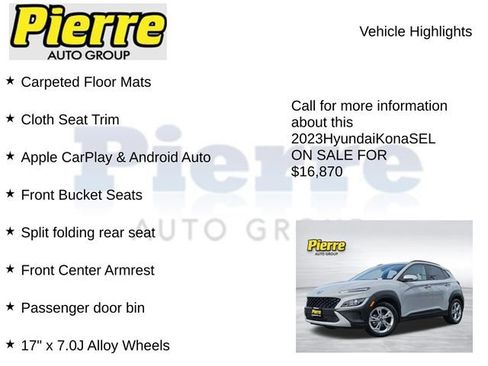 Used 2023 Hyundai Kona SEL image 23