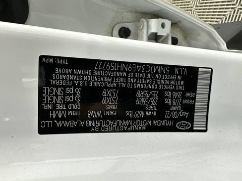 Certified 2022 Hyundai Tucson SEL w/ Convenience + Premium Package FWD image 35