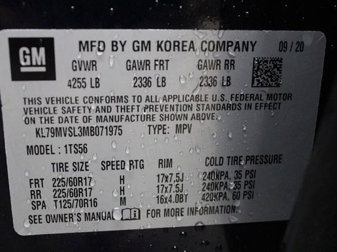 Used 2021 Chevrolet TrailBlazer ACTIV w/ Convenience Package image 19