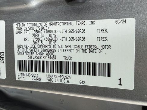 Used 2024 Toyota Tundra SR5 w/ SR5 Premium Package AWD/4WD image 27