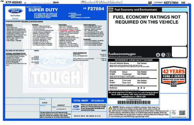 Used 2019 Ford F250 Platinum AWD/4WD image 9