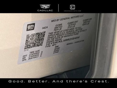 Certified 2024 Cadillac Escalade Premium Luxury w/ Performance Package AWD/4WD image 33