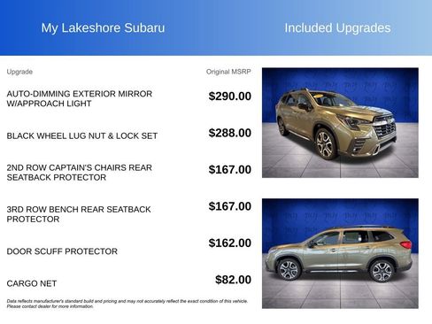 Used 2024 Subaru Ascent Touring AWD/4WD image 8