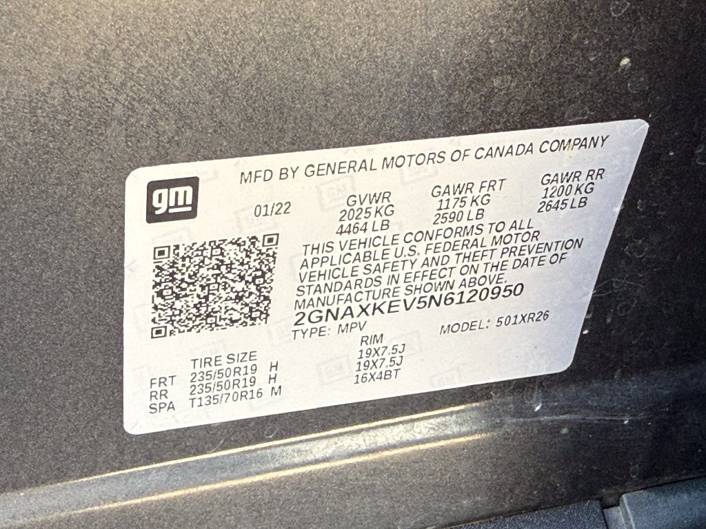 Certified 2022 Chevrolet Equinox LT FWD image 13