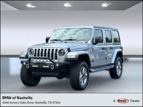 Used 2020 Jeep Wrangler Unlimited Sahara AWD/4WD image 1