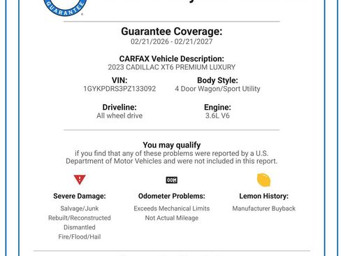 Used 2023 Cadillac XT6 Premium Luxury image 41