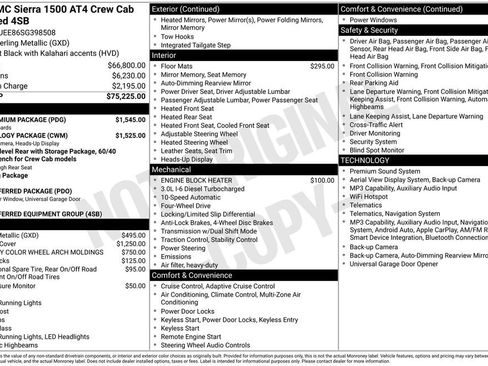 Used 2025 GMC Sierra 1500 AT4 w/ AT4 Premium Package AWD/4WD image 2