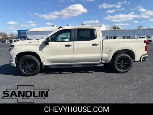 New 2026 Chevrolet Silverado 1500 Custom w/ Turbomax Blackout Package AWD/4WD image 5
