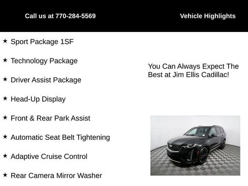 Certified 2024 Cadillac XT6 Sport w/ Technology Package image 5