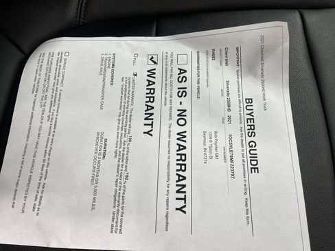 Used 2021 Chevrolet Silverado 2500 W/T w/ WT Fleet Convenience Package image 26