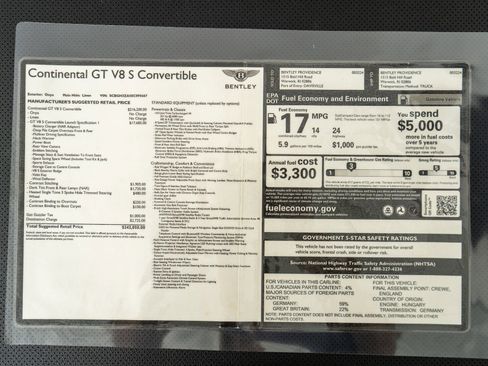 Used 2014 Bentley Continental GT V8 S AWD/4WD image 22