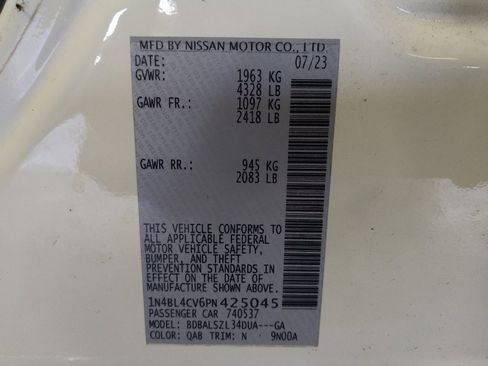 Used 2023 Nissan Altima 2.5 SR FWD image 33