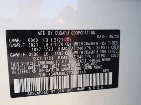 New 2026 Subaru Ascent Premium AWD/4WD image 21