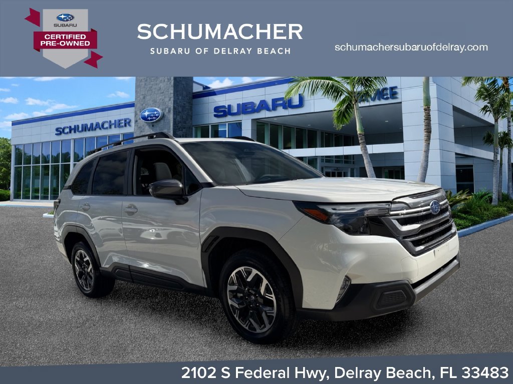 Certified 2025 Subaru Forester Premium AWD/4WD image 1