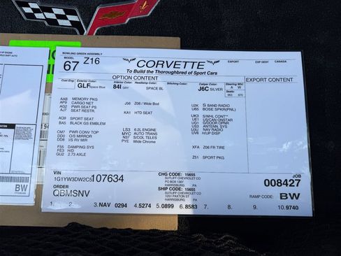 Used 2012 Chevrolet Corvette Grand Sport w/ 3LT Preferred Equipment Group RWD image 65