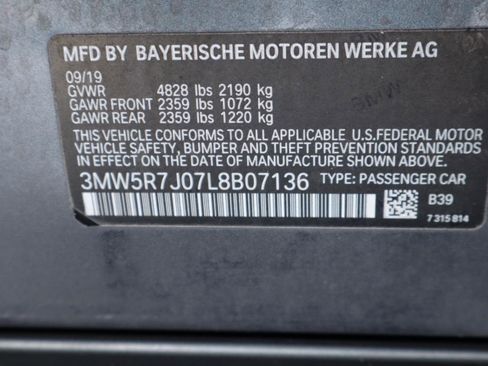 Used 2020 BMW 330i xDrive Sedan w/ Driving Assistance Package image 45