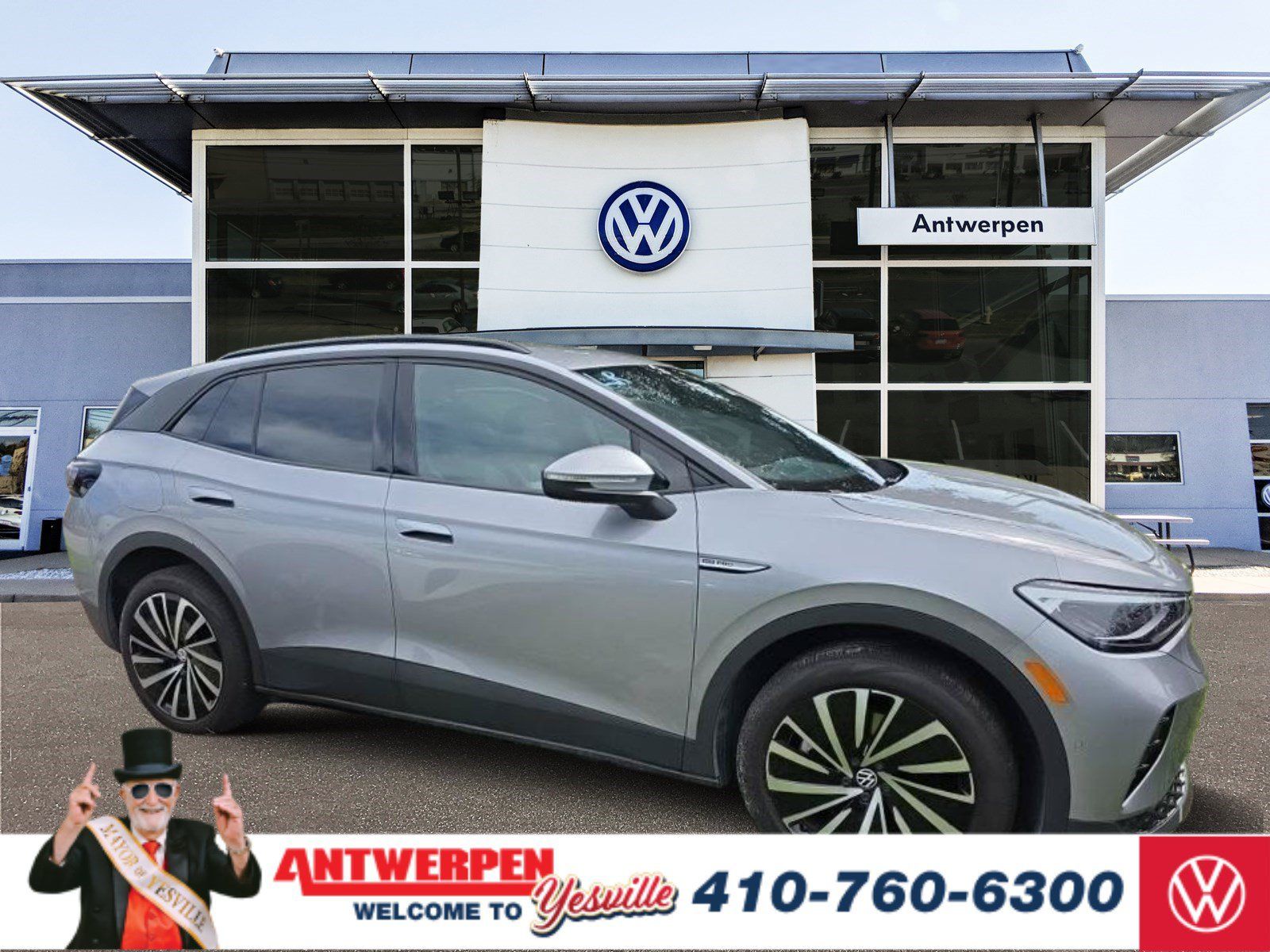 Used 2025 Volkswagen ID.4 Pro AWD/4WD image 1