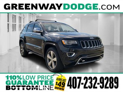 Used 2015 Jeep Grand Cherokee Overland