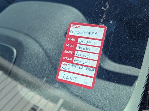 Certified 2025 Honda Accord Touring image 10