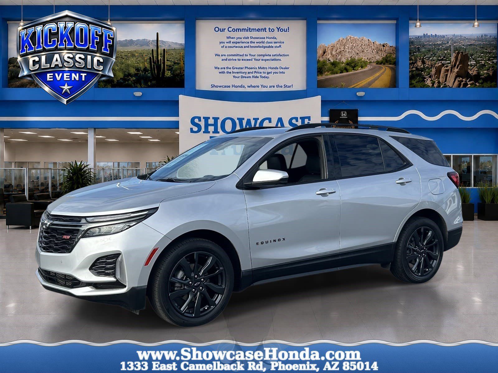 Used 2022 Chevrolet Equinox RS w/ RS Leather Package FWD image 1