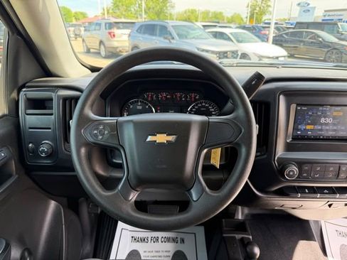 Used 2017 Chevrolet Silverado 1500 W/T w/ Chrome Bumper Package AWD/4WD image 13
