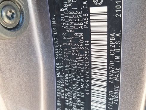 Used 2024 Toyota Camry XSE FWD image 32