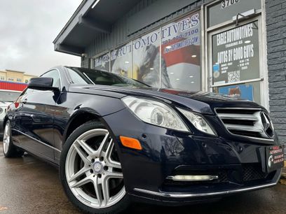 Used 2013 Mercedes-Benz E 350 4MATIC Coupe w/ Premium 2 Pkg