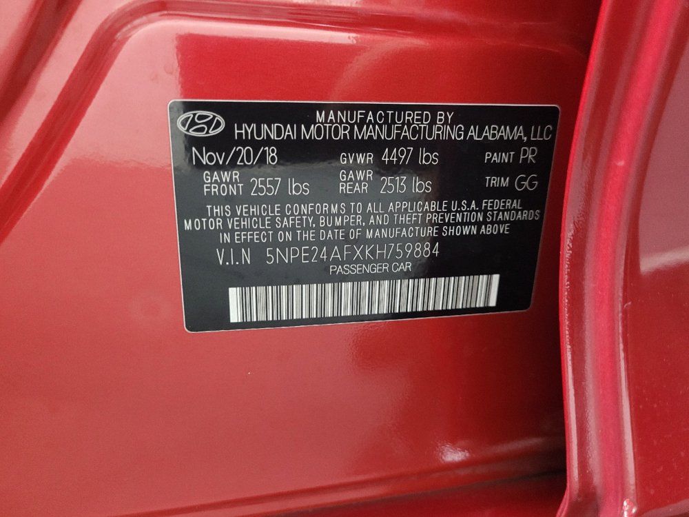 Used 2019 Hyundai Sonata SE FWD image 33