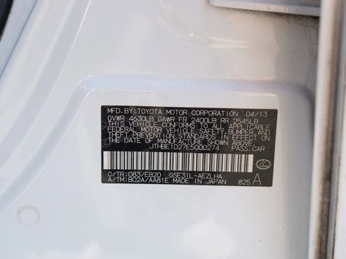 Used 2014 Lexus IS 350 w/ F Sport Package image 50