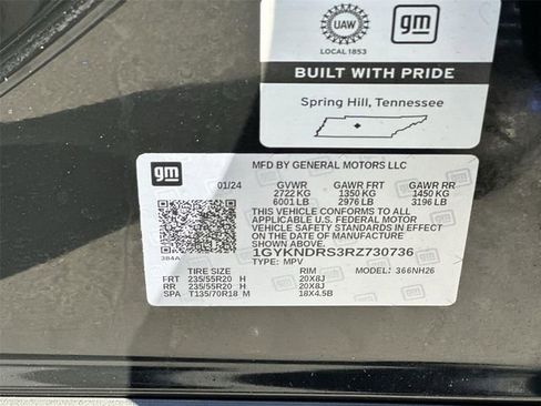 Used 2024 Cadillac XT5 Premium Luxury w/ LPO, Floor Liner Package AWD/4WD image 35