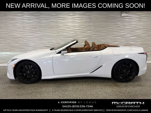 Certified 2021 Lexus LC 500 Convertible w/ Touring Package RWD image 1