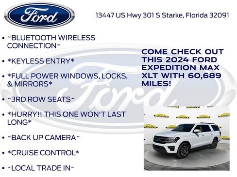 Certified 2024 Ford Expedition Max XLT image 10