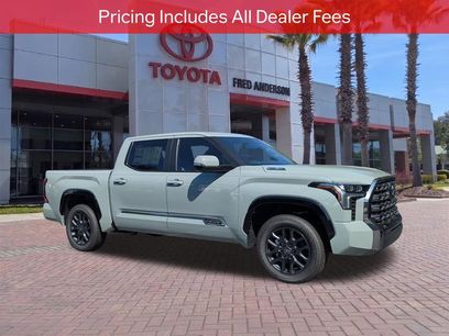 New 2025 Toyota Tundra Platinum