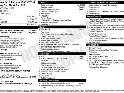 Used 2026 Chevrolet Silverado 1500 LT Trail Boss w/ LT Trail Boss Premium Package AWD/4WD image 16