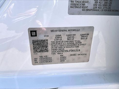 Used 2020 Chevrolet Silverado 2500 LTZ image 20