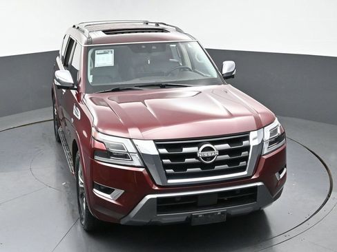 Used 2021 Nissan Armada Platinum w/ Captain's Chairs Package image 49