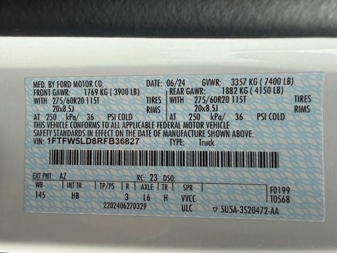 Used 2024 Ford F150 Lariat w/ Mobile Office Package image 33