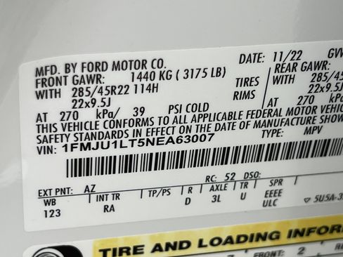 Used 2022 Ford Expedition Platinum RWD image 34