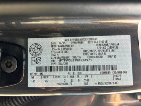 Used 2025 Ford F150 XLT w/ Equipment Group 301A Standard AWD/4WD image 37