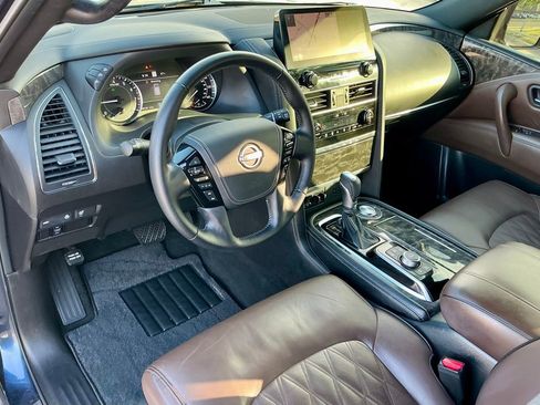 Used 2021 Nissan Armada Platinum w/ Captain's Chairs Package image 36