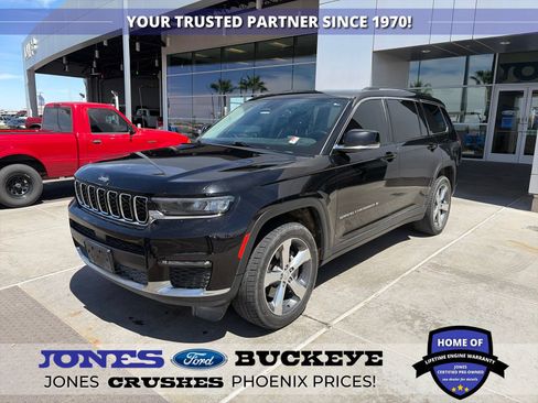 Used 2021 Jeep Grand Cherokee L Limited AWD/4WD image 1